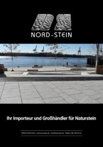 Deckblatt Sortiment Katalog Nord-Stein