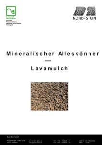 Deckblatt Datenblatt Lavamulch