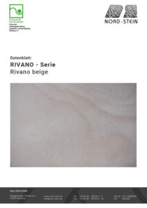Deckblatt Datenblatt Rivano beige
