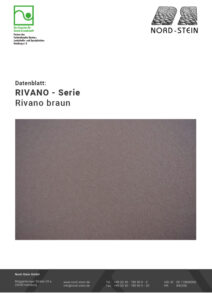 Deckblatt Datenblatt Rivano braun