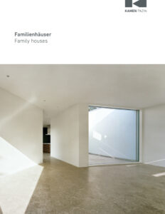 Deckblatt Katalog Kanfanar Familienhäuser