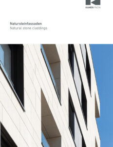 Deckblatt Katalog Kanfanar Natursteinfassaden